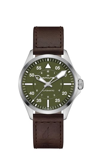 Orologio Hamilton Uomo Khaki Aviation Auto in Acciaio H76305560 - H76305560